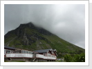 Aussicht vom Gelände des Lovund RorbuHotelles